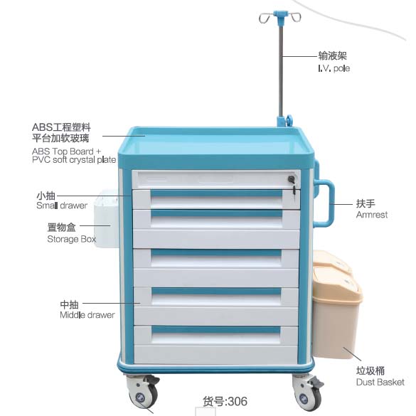 Medical Trolley KX-306